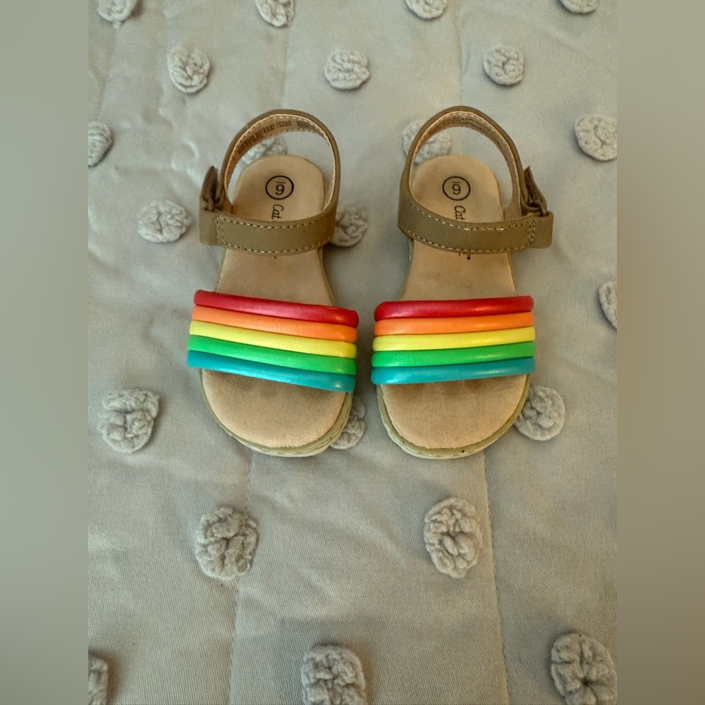 Rainbow Sandals Toddler Size 6